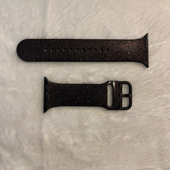 Shine Black Watch Band 42mm/44mm/45mm - Picture 3 of 3